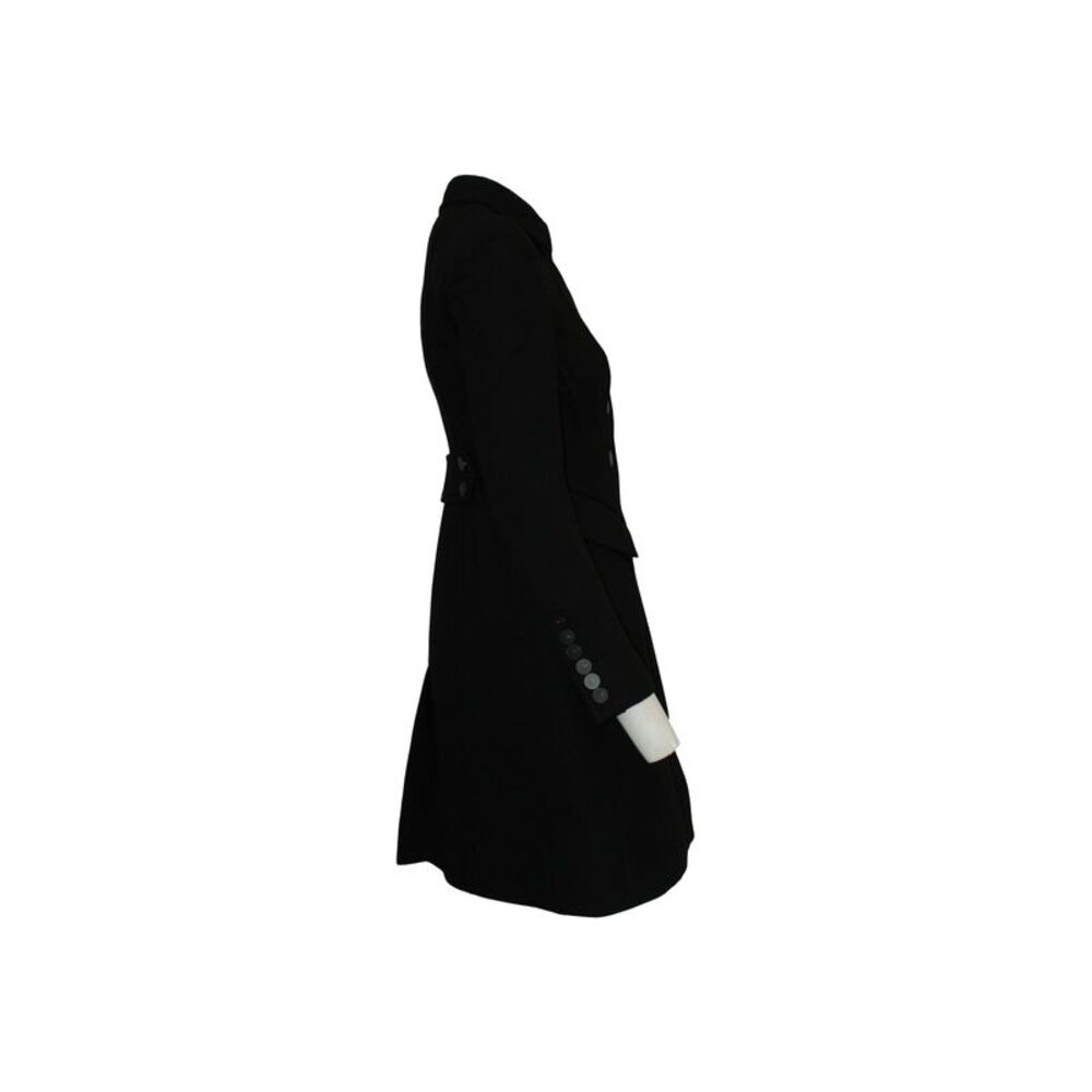 Burberry Trench Coat in Black Wool - Picture 3 of 8
